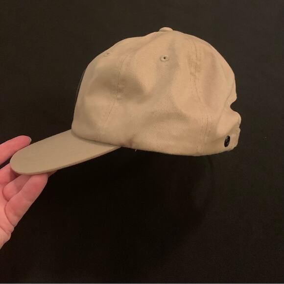 EVOSHIELD Adjustable Tan Cap Brown EVO Emblem Outdoors 100% Cotton One Size - Picture 10 of 11